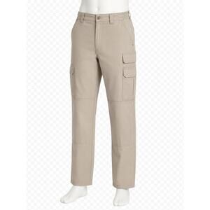 5.11 Tactical Men’s Cotton Canvas Cargo Pants Khaki Utility Workwear - Size 34